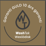 Garanti GULD Wexiödisk 10år